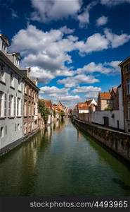 Bruges in Belgium old town