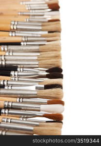 brush drawing isolated on a white background