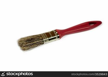 Brush for painting. Isolated