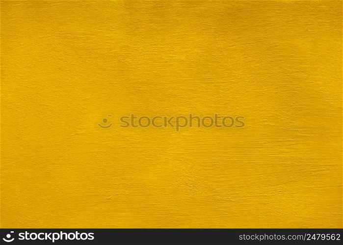 Brush hand painted golden paint texture