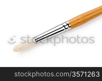 brush isolated closeup