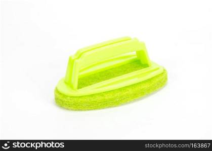 Brush scrubber isolated over white background
