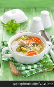 Brussels sprouts soup