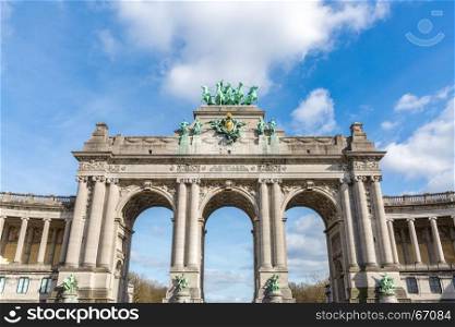 Brussels Triumphal Arch Mounument in Belgium