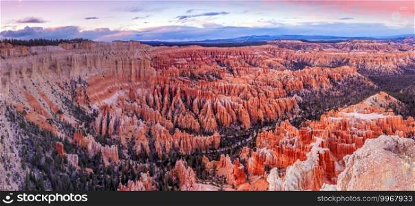 Bryce Canyon National Park nature landscape in Utah, USA