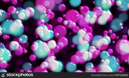 Bubbles. Computer generated 3d render. Bubbles