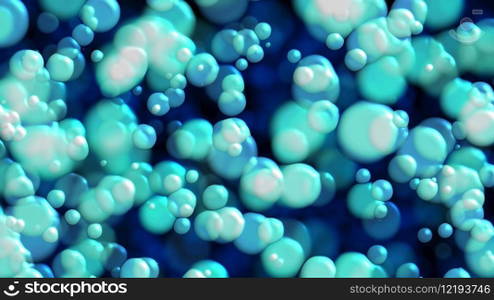 Bubbles. Computer generated 3d render. Bubbles