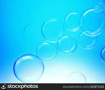 Bubbles in water