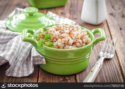 Buckwheat porridge