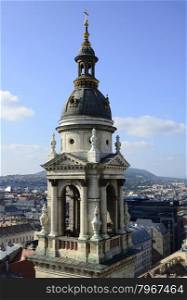 Budapest City Hungary Stephen Basilica tower Landmark Architecture