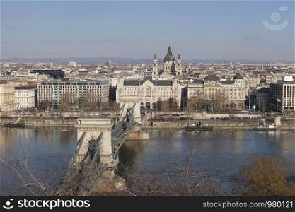 Budapest Hungary in the city center