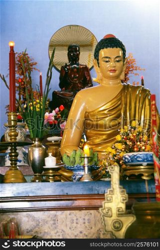 Buddha at Long Song Temple sanctuary, Nha Trang, Vietnam