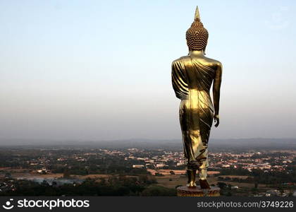 Buddha standing Wat Phra That Khao Noi, Nan