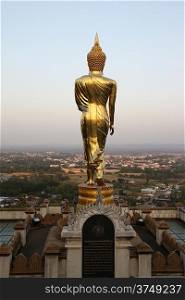 Buddha standing Wat Phra That Khao Noi, Nan