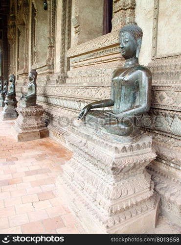 Buddha statue in Laos