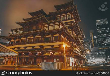 Buddha Tooth Relic Temple, Chinatown, Singapore