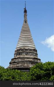 Buddhist pagoda in Bagan, Myanmar, burma