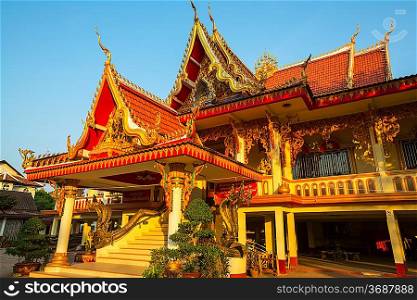 Buddhist temple in Laos