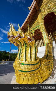 Buddhist temple in Luang Prabang,Laos