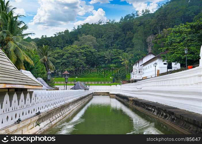 Buddhist Temple of the Tooth of the Buddha, Kandy Sri Lanka