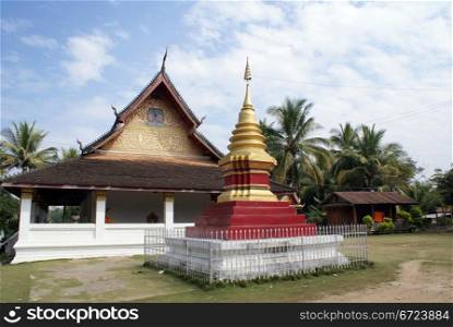 Buddhist wat in Luang Phabang