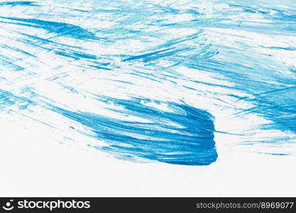 Bue paint texture background blue color on white paper. Brush stroke. Hand made. Blue paint texture background blue color on white paper. Brush stroke. Hand made