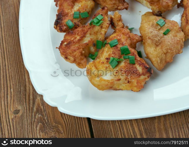 Buffalo Popcorn Chicken