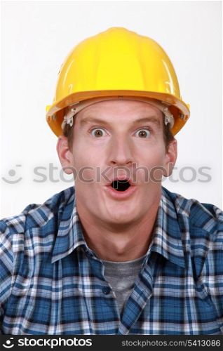 Builder in state of disbelief