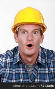 Builder in state of disbelief