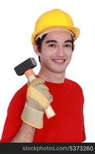 Builder with mallet