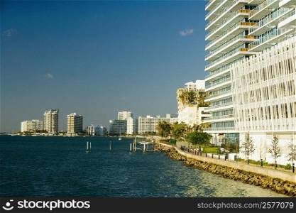 Building at the waterfront, Miami, Florida, USA