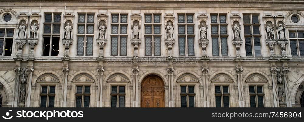 Building exterior in Paris France