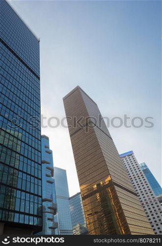 Building in Hong Kong city, China