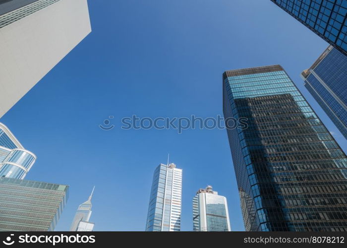 Building in Hong Kong city, China