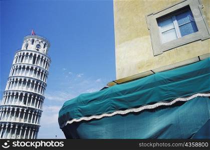 Building near a tower, Leaning Tower of Pisa, Pisa, Italy