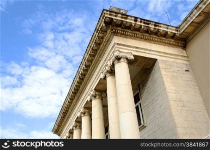 Building neoclassical style late 19th century, Bulgaria Ruse
