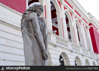 Building neoclassical style late 19th century, Bulgaria Ruse