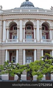 Building of an opera. Exterior opera theatre. Odessa. Ukraine