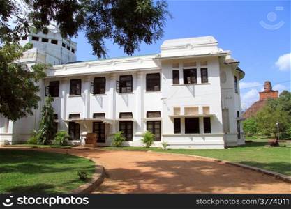 Building of Archeology museum in Anuradhapura, Sri Lanka