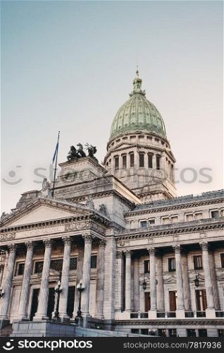 Building of Congress in Buenos Aires, Argentina