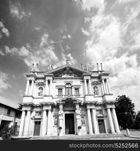 building old architecture in italy europe milan religion and sunlight