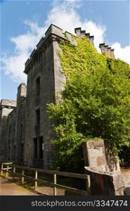 Building on Armadale castle grounds on the Isle of Skye