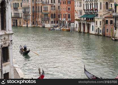 Buildings along a canal, Grand Canal, Venice, Italy
