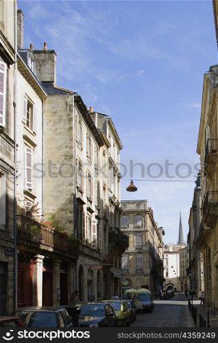Buildings along a street, Vieux Bordeaux, Bordeaux, France