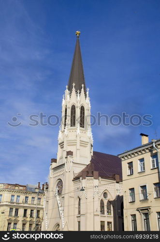 Buildings and architecture Petersburg of Russia