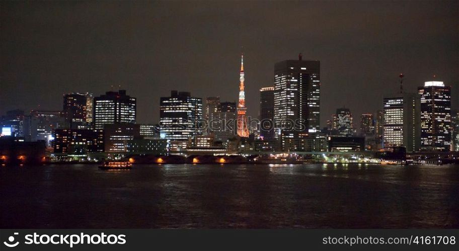 Buildings at the Tokyo Bay, Minato Ward, Tokyo, Japan