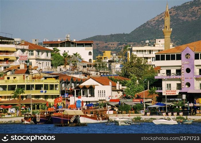 Buildings at the waterfront, Alanya, Turkey