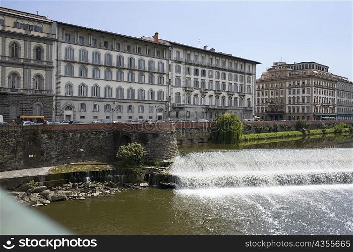 Buildings at the waterfront, Arno River, Florence, Italy