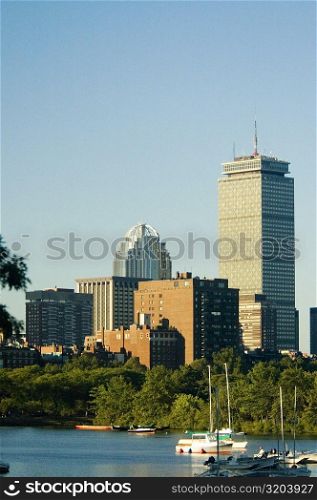 Buildings at the waterfront, Boston, Massachusetts, USA