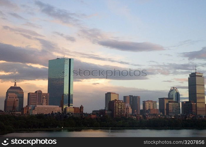 Buildings at the waterfront, Boston, Massachusetts, USA